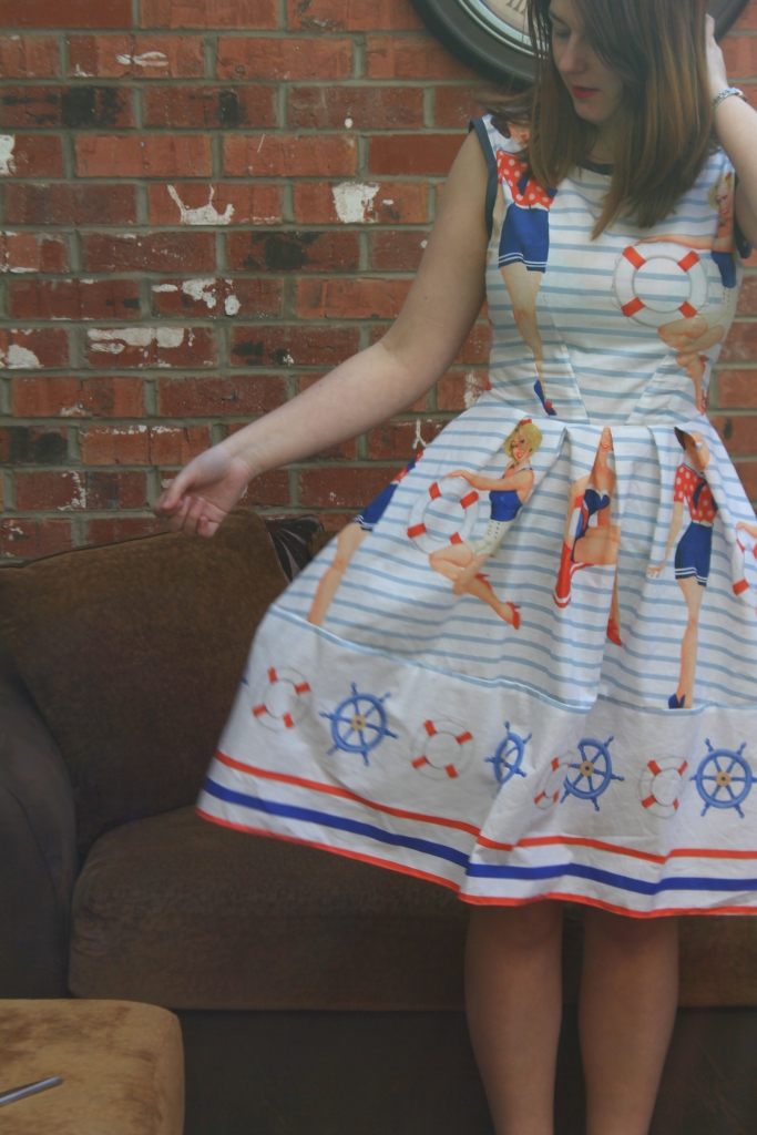 pin up sailor dress