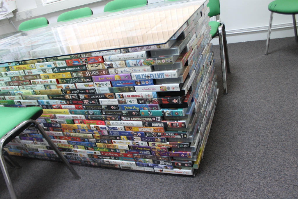 oxfam video table