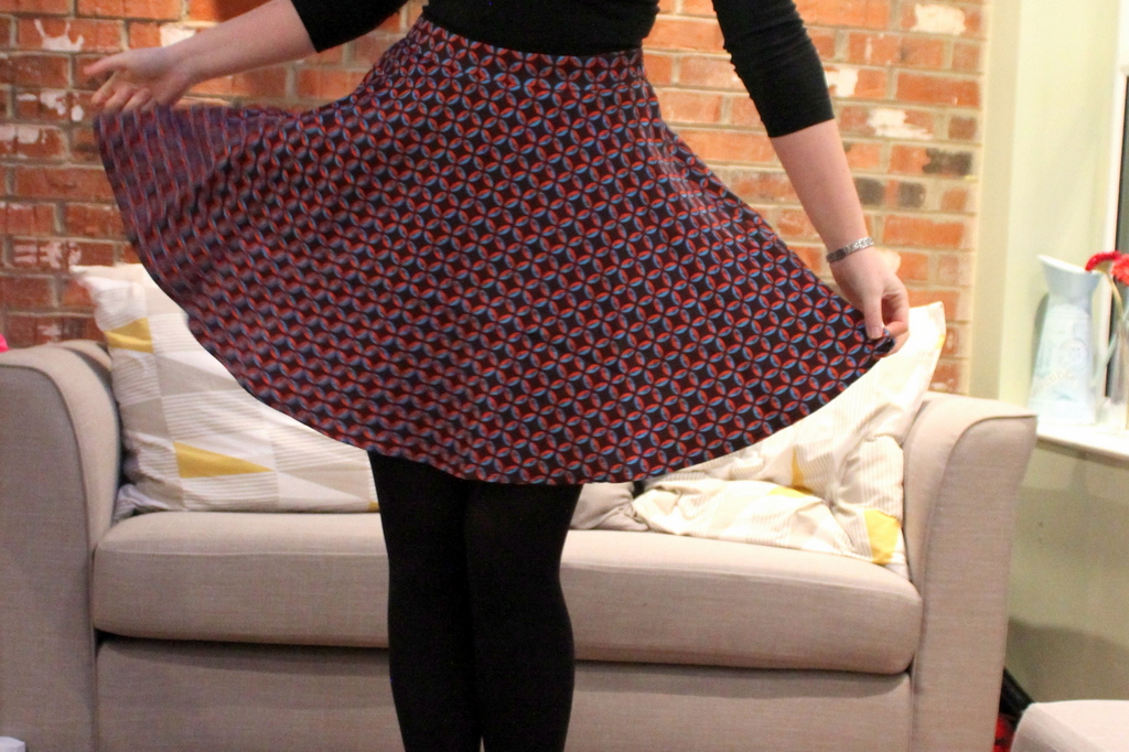 Collectif Bright & Beautiful Skirt outfit