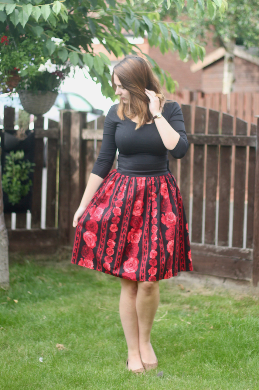 Collectif top with Heart of Haute Artisan skirt