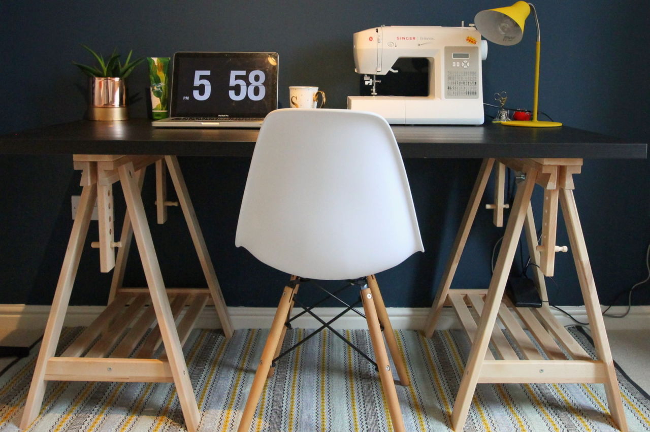 Sewing room & home office reveal