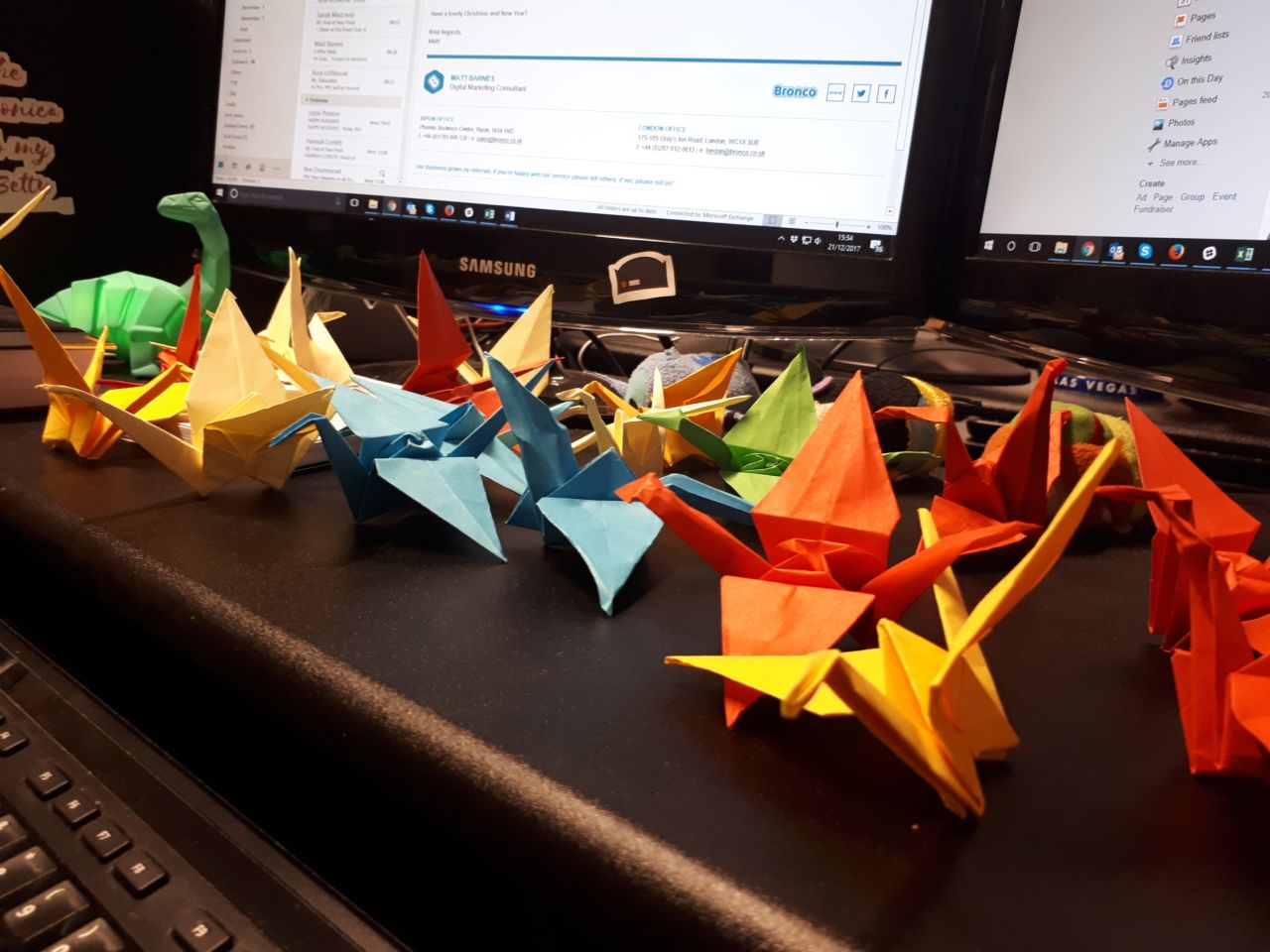Paper cranes