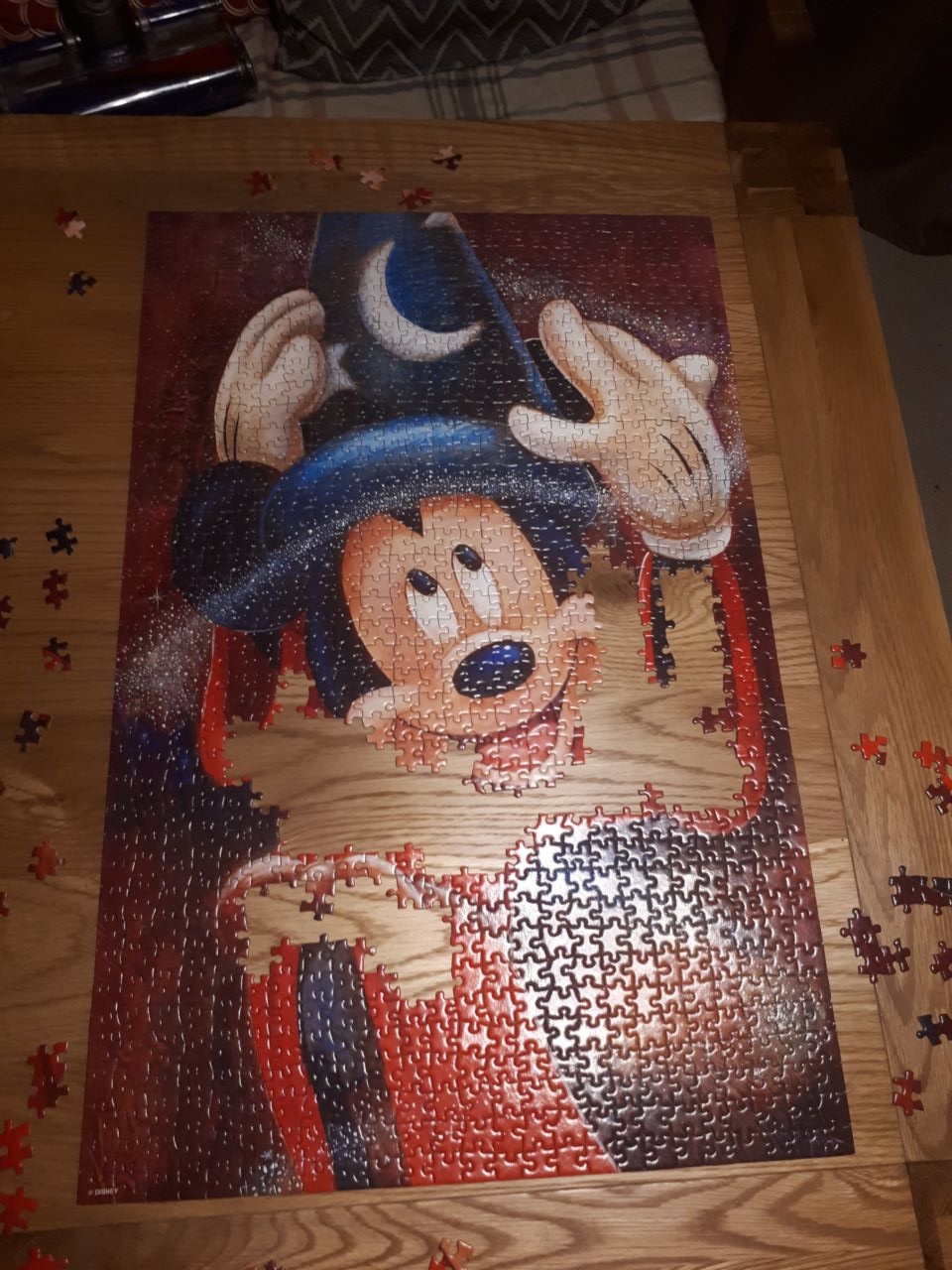 Sorceror Mickey jigsaw