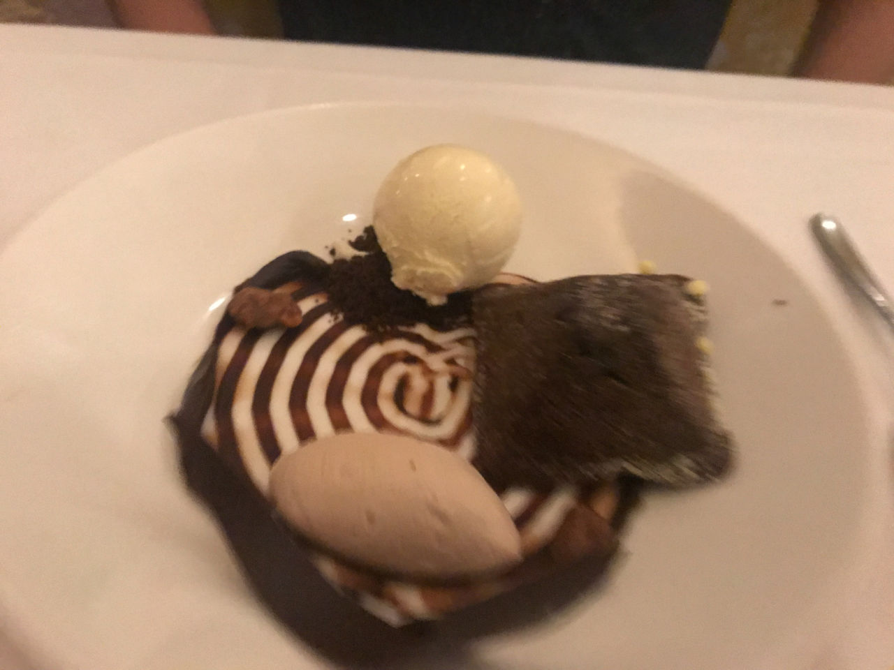 Disney Dining Review: California Grill at Disney's Contemporary Resort - chocolate cake