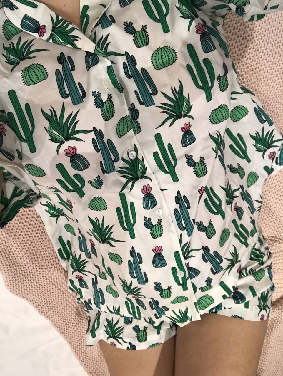 ASOS Cacti maternity pyjamas