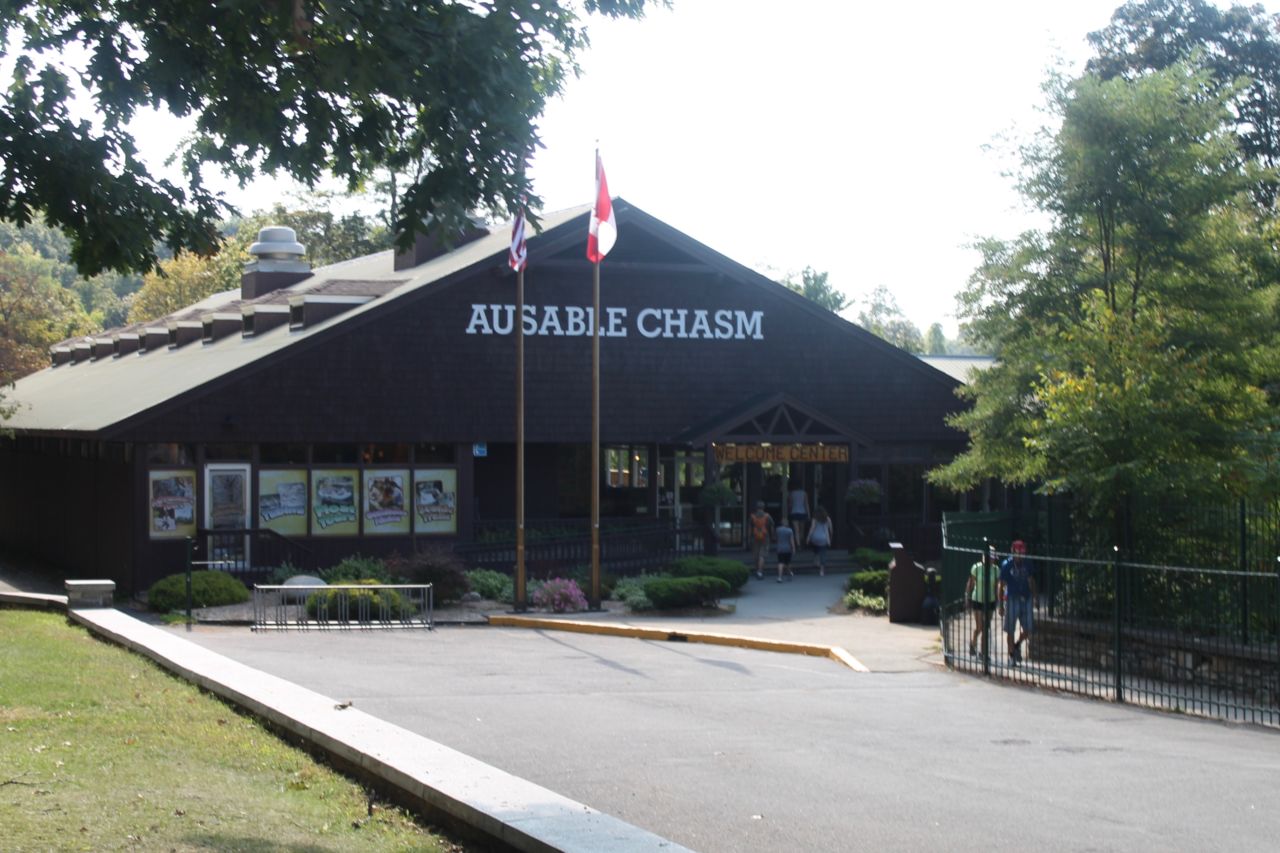 Ausable Chasm - what to do near Lake Placid