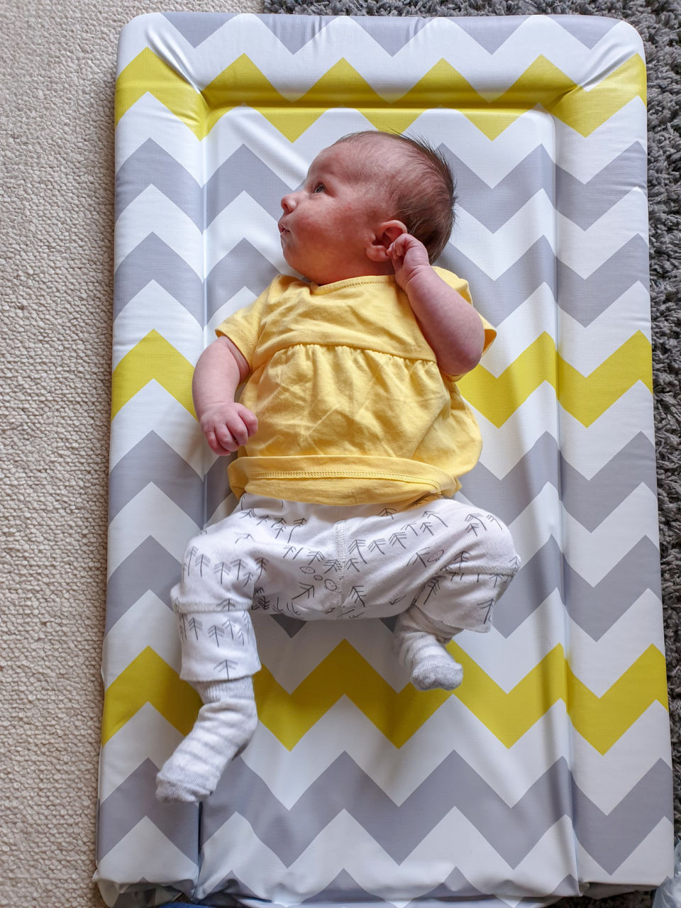 Belles and Babes organic baby clothing subscription review - Mori leggings