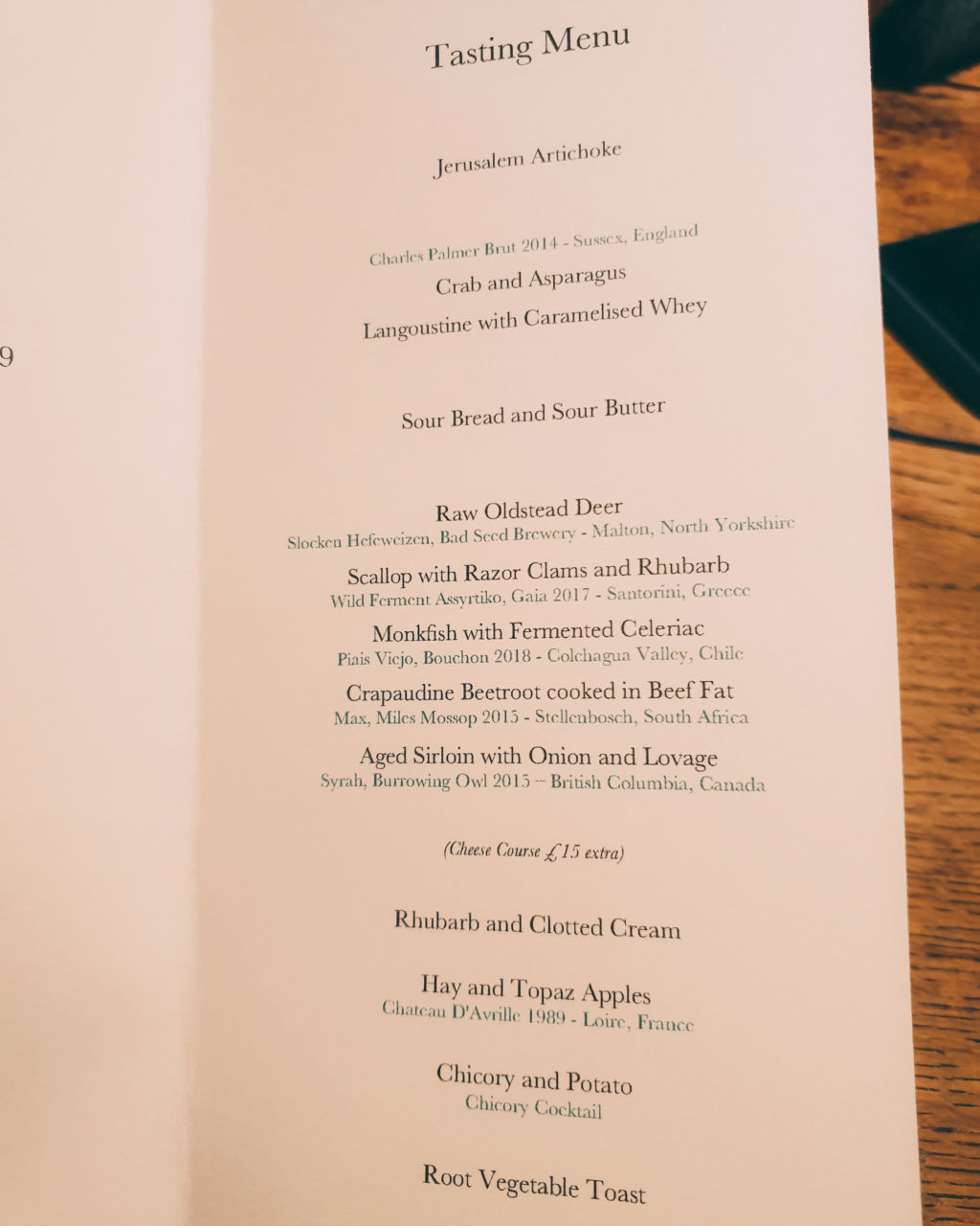 Black Swan at Oldstead: Michelin Star Restaurant Review - tasting menu