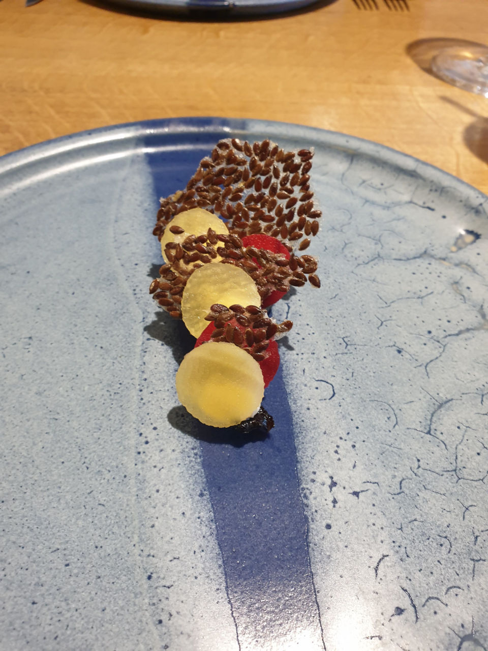 Black Swan at Oldstead: Michelin Star Restaurant Review - tasting menu - crapaudine beetroot