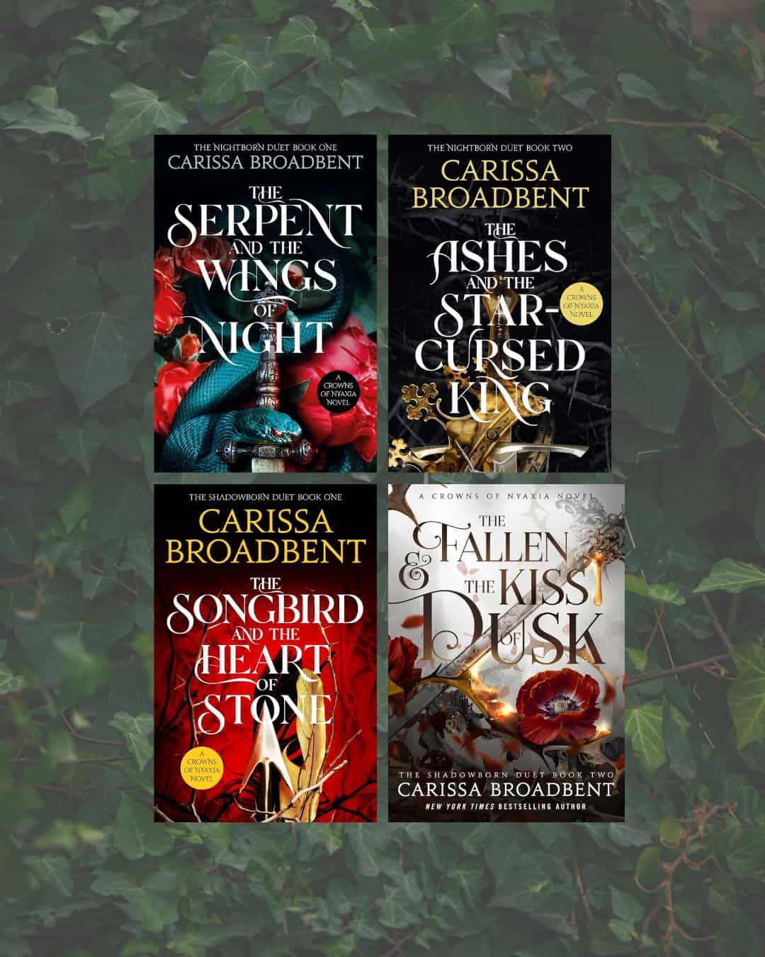 A Guide to Carissa Broadbent's Crowns of Nyaxia Series (Reading Order ...