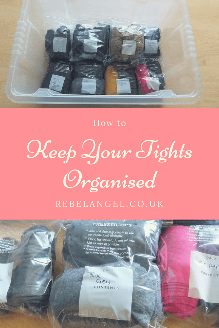 How To Organise Your Tights Rebel Angel