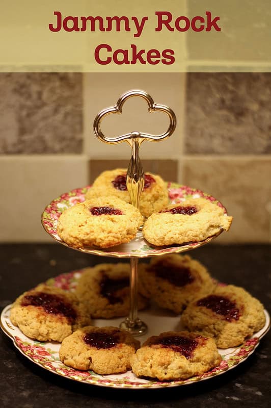 BEDN #4: Recipe Jammy Rock Cakes