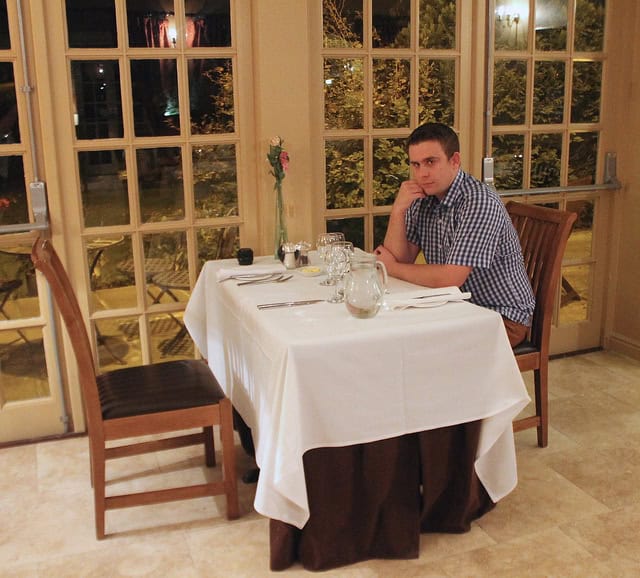 Ox Pasture Hall: Meal