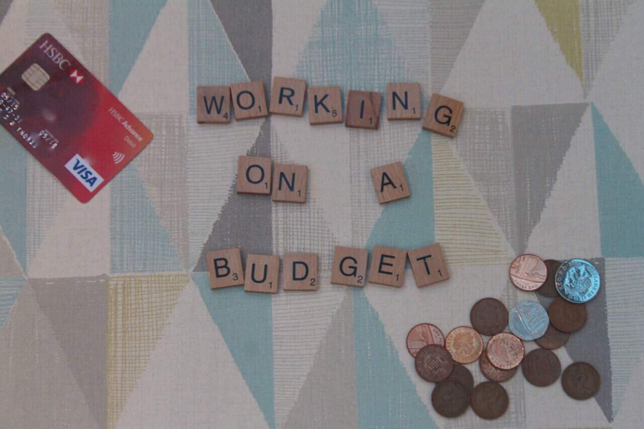 working on a budget