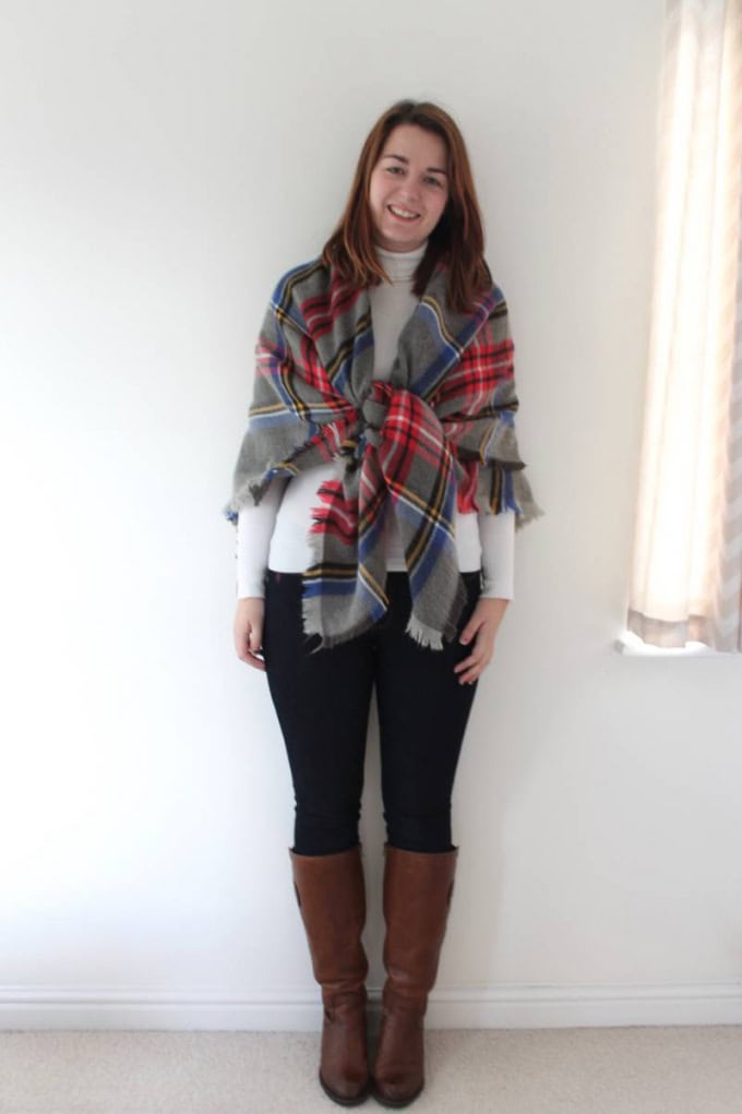 8 Ways to Wear a Blanket Scarf Rebel Angel