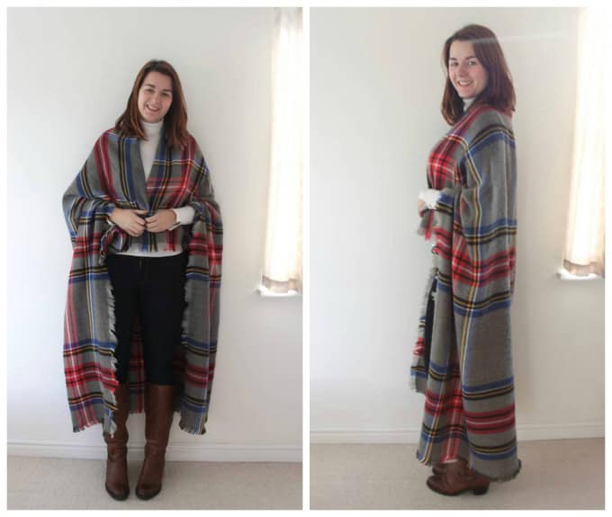 8 Ways to Wear a Blanket Scarf Rebel Angel