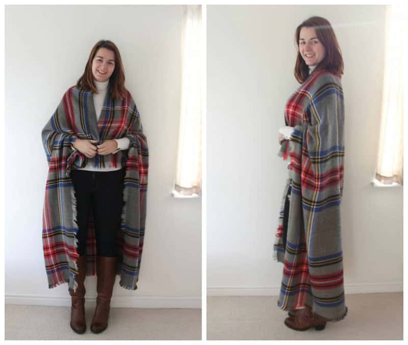 8 Ways to Wear a Blanket Scarf Rebel Angel