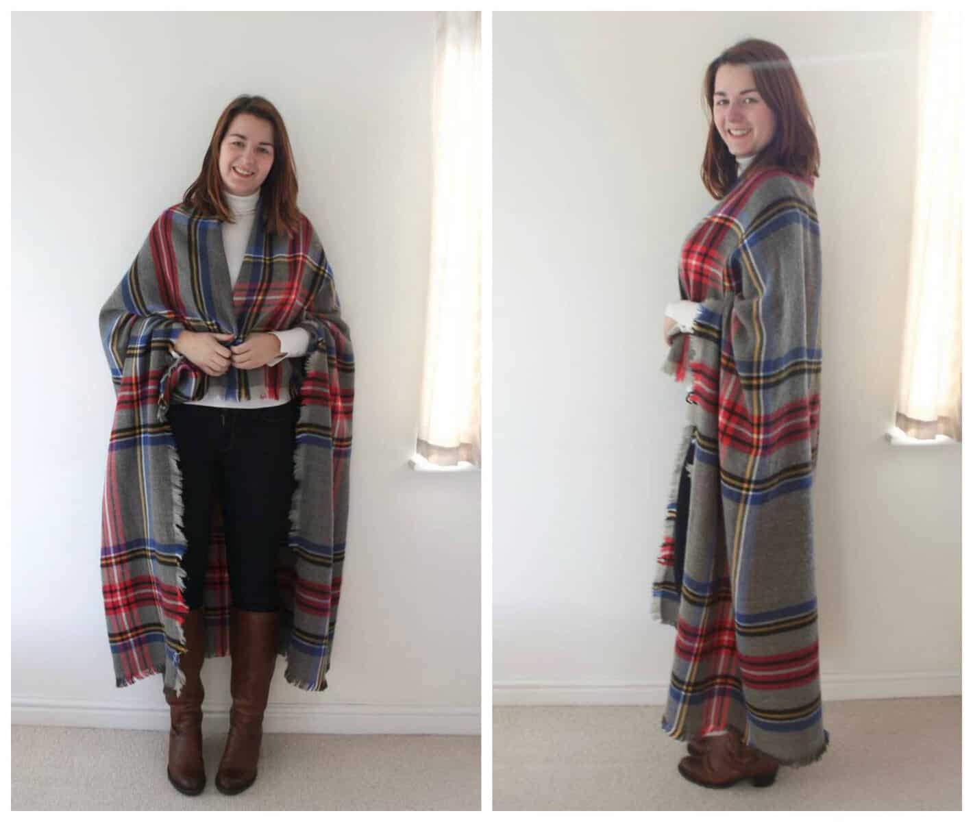 8 Ways to Wear a Blanket Scarf Rebel Angel