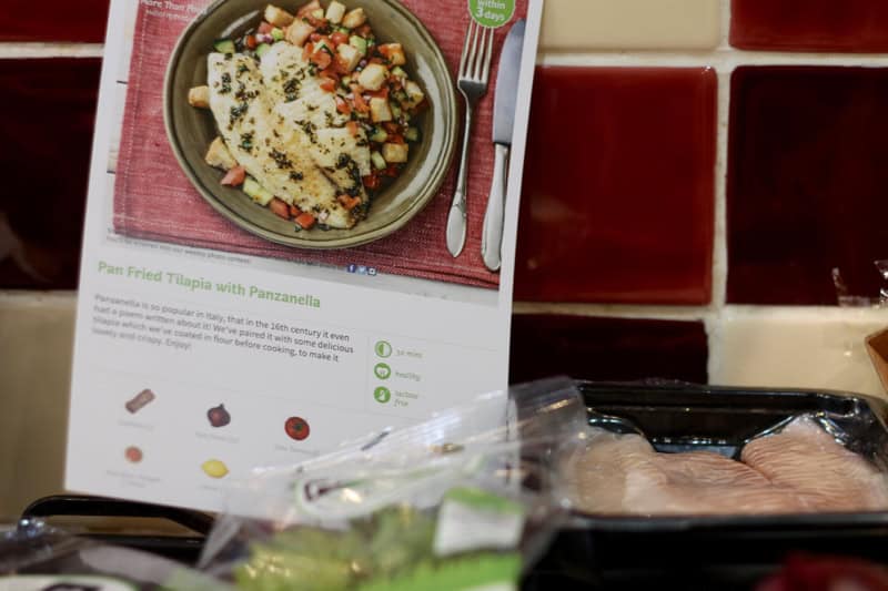 HelloFresh review Tilapia Rebel Angel