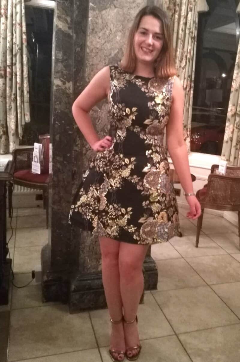 AX Paris Christmas party dress Rebel Angel