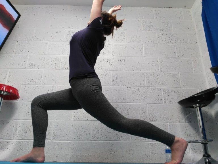 Hands free yoga poses