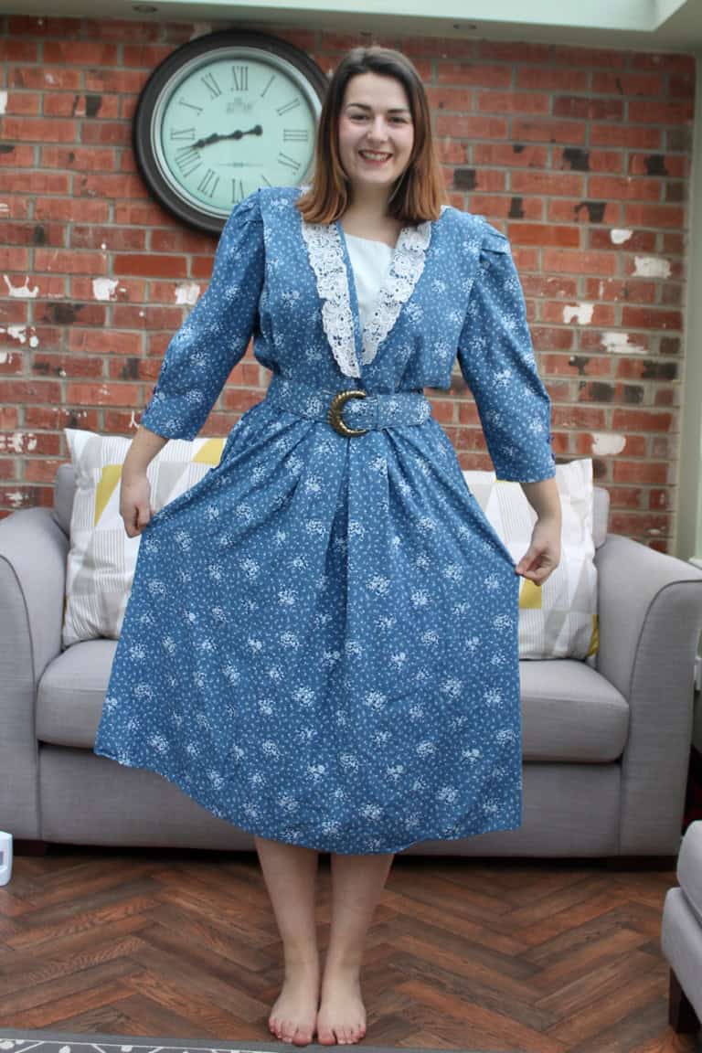 Ugly Vintage dress transformation