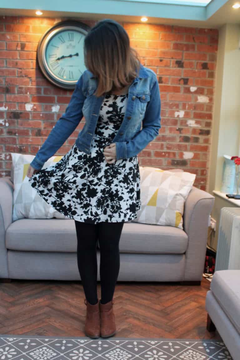 Monochrome Dress & Denim