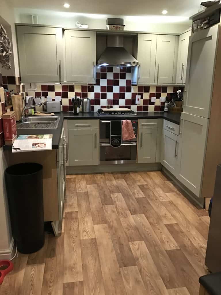 Kitchen new flooring