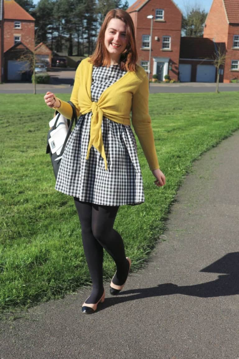 Primark Oversized Check Dress outfit