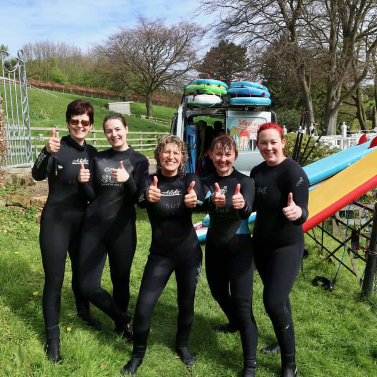 SUP Yoga retreat Raithwaite Estate
