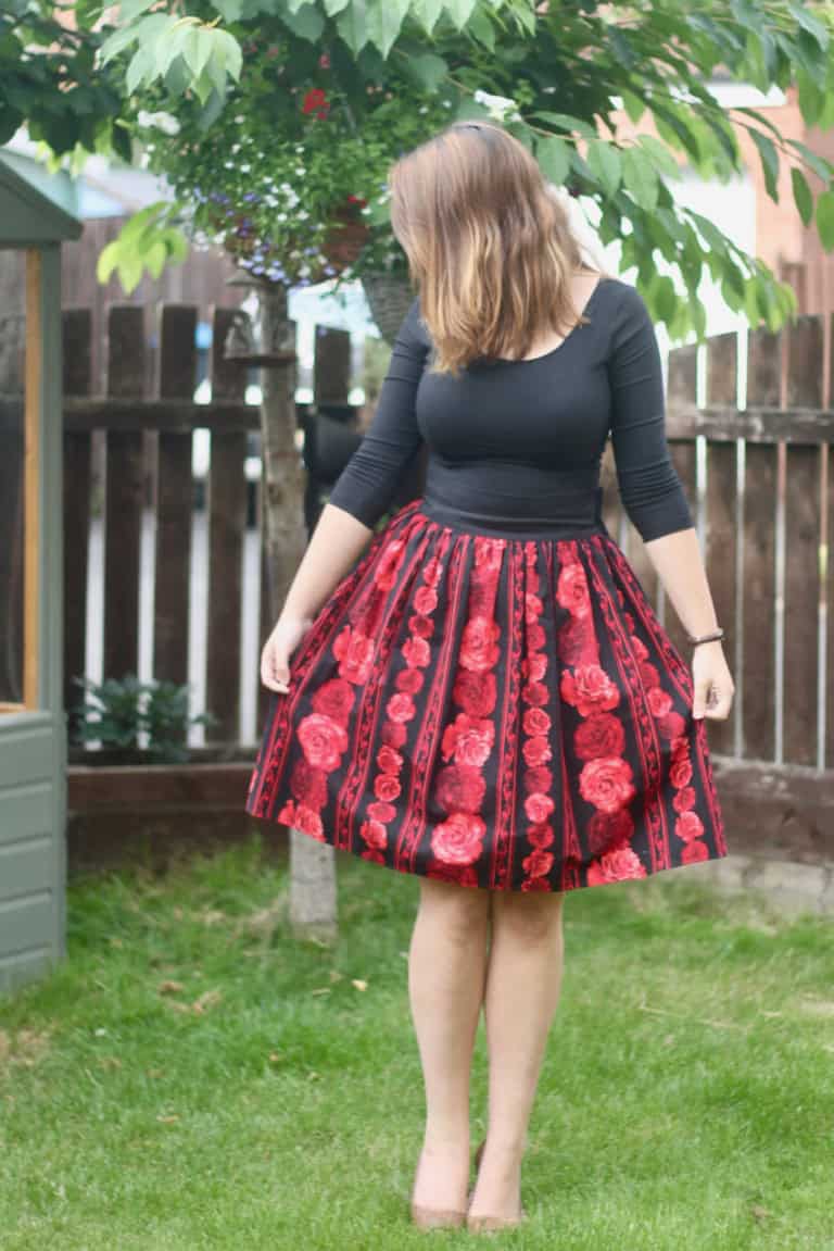 Collectif top with Heart of Haute Artisan skirt