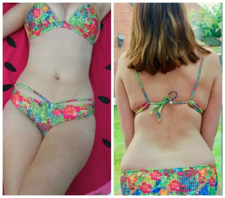 PHAX TROPICANA SUNSET MOULDED TRIANGLE BIKINI - UK Swimwear review