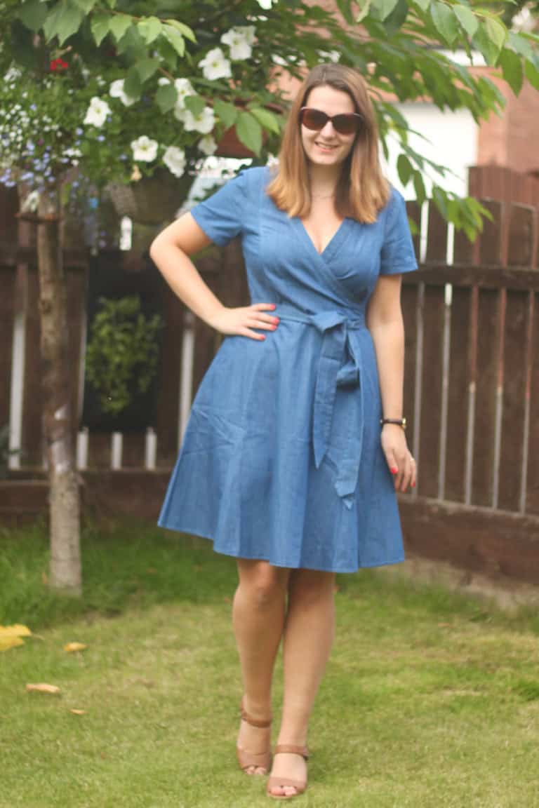 Boden Lara La La Land Wrap Dress