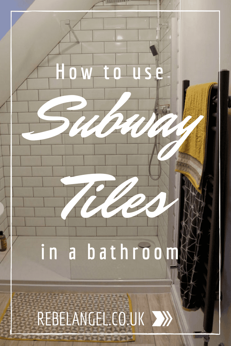 How to use subway tiles in a bathroom