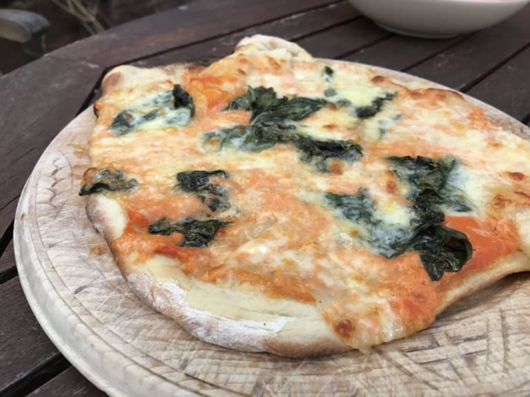 Neapolitan pizza on the BBQ