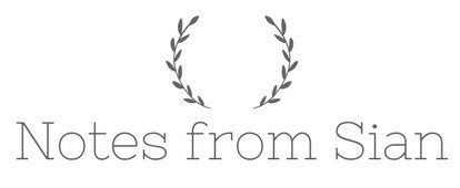 Notes from Sian newsletter