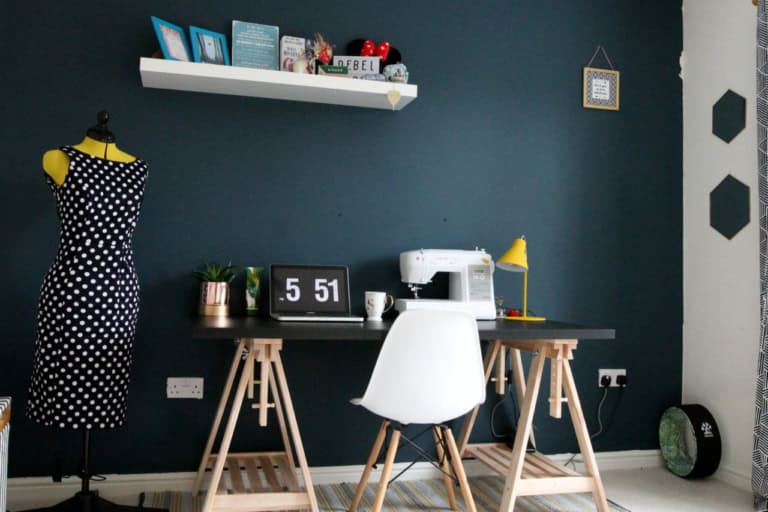 Sewing room & home office reveal