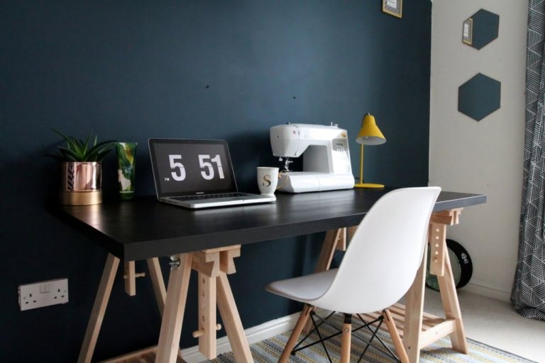 Sewing room & home office reveal