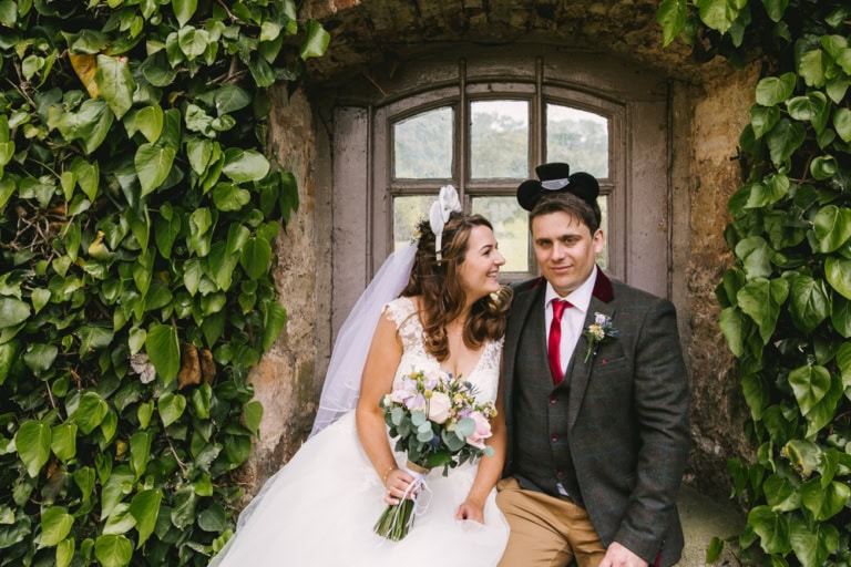 Disney inspired wedding at Newburgh Priory