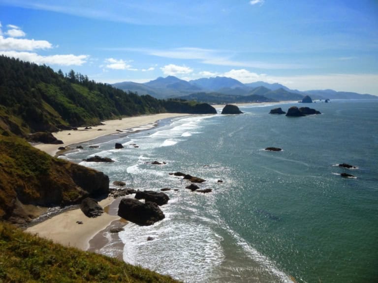 Oregon coastline