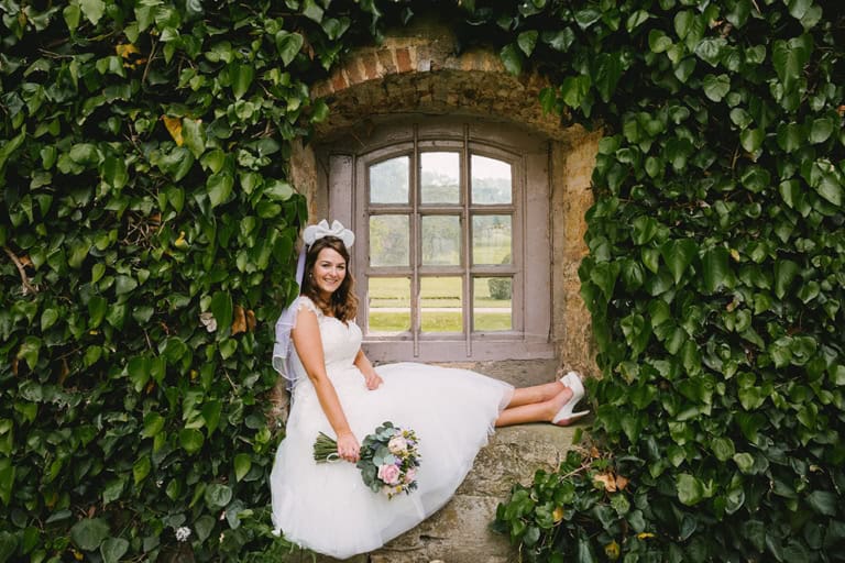 Wedding Day - Brighton Belle Lottie dress real bride