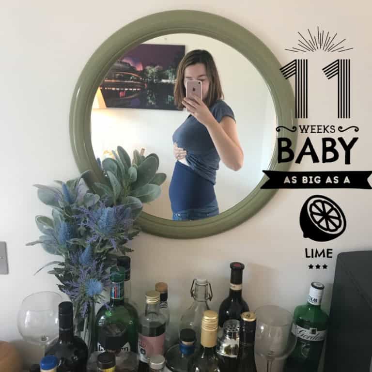 11 weeks pregnant - blogger pregnancy diary