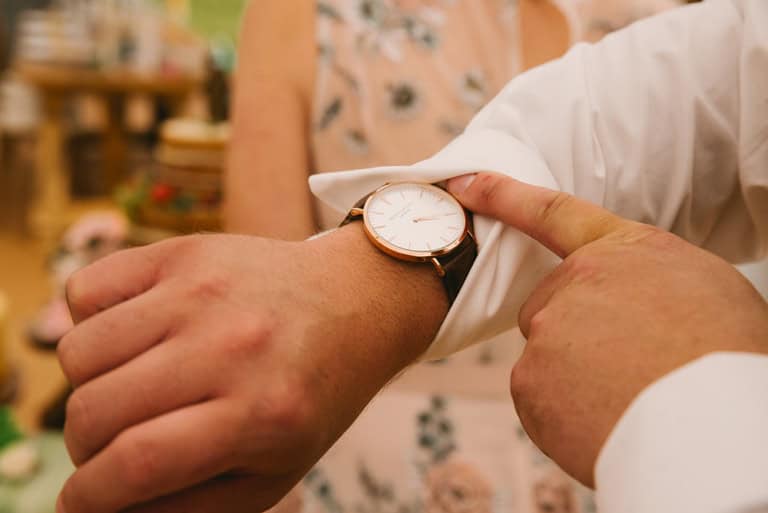 Engraved wedding watch gift from Etsy