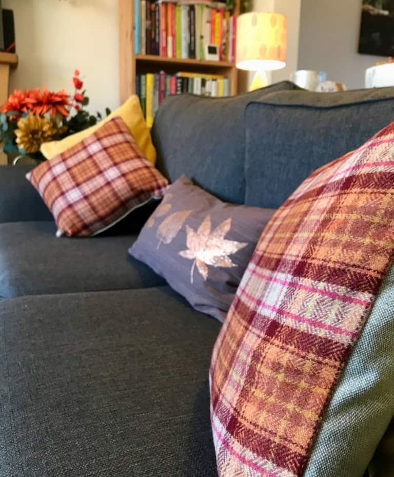 Autumn home decorating