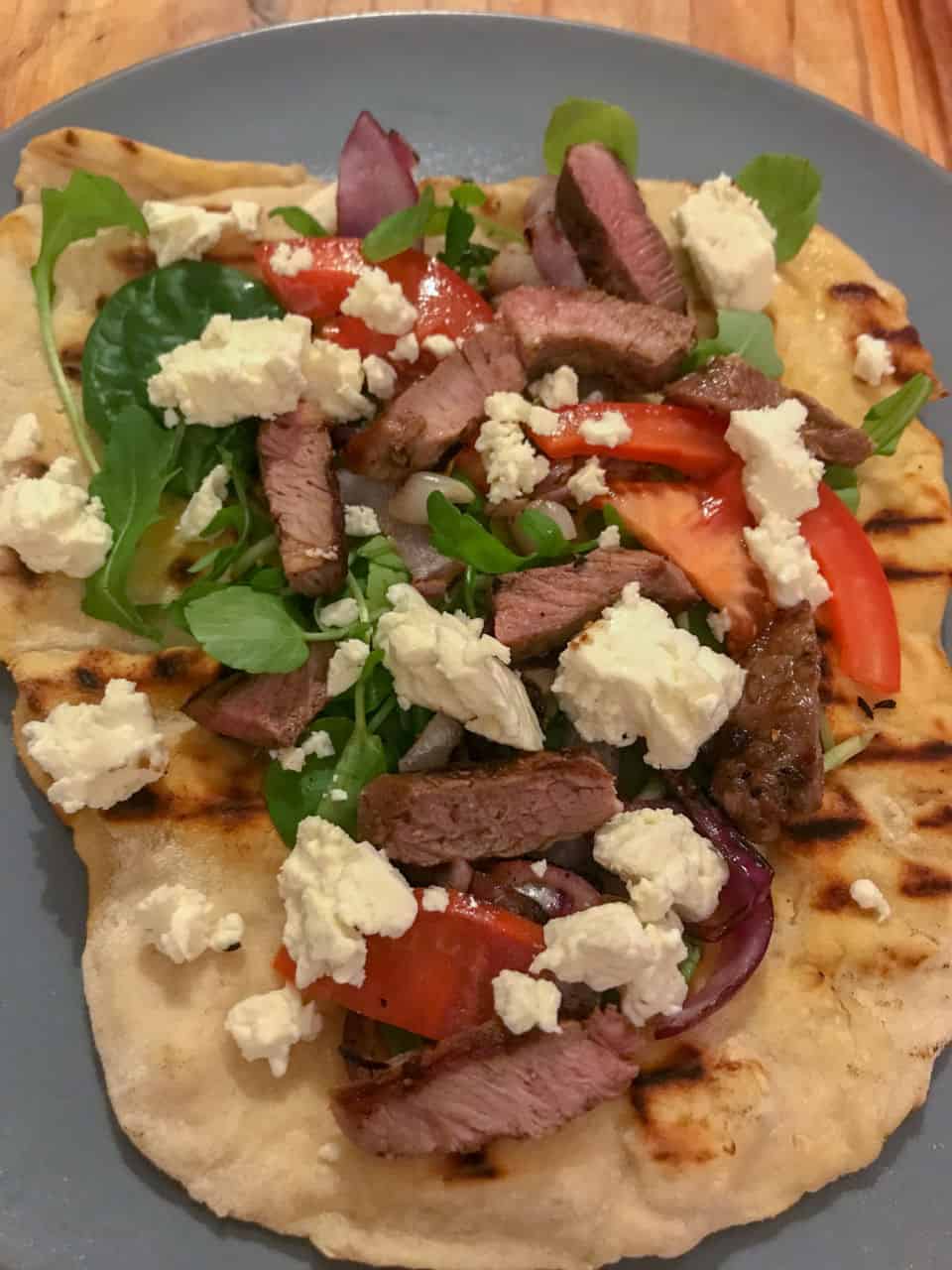 Chargrilled Lamb Flatbreads recipe