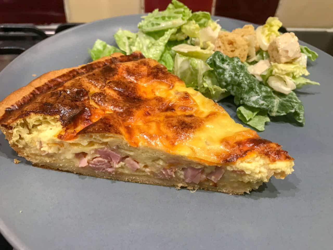 Leftover Christmas ham & cheddar cheese recipe