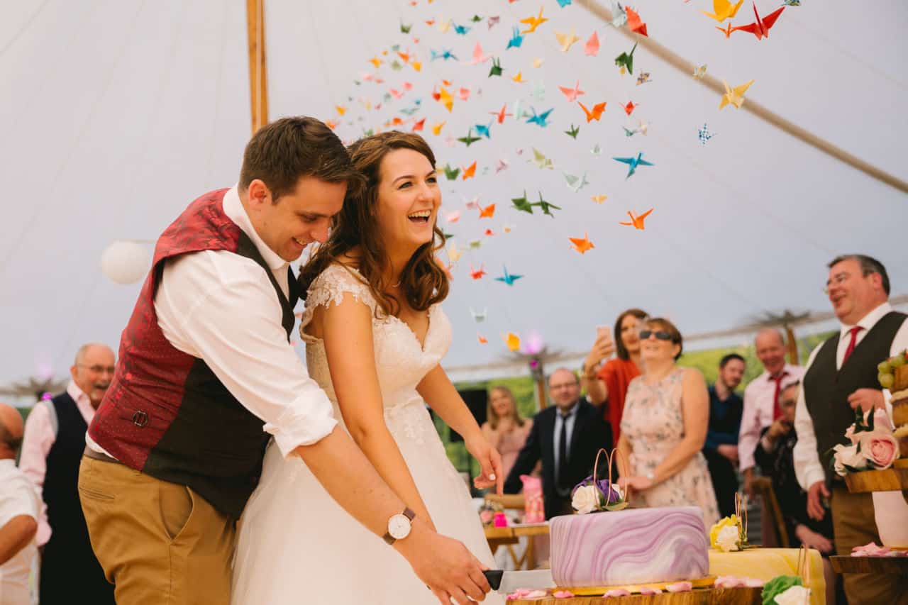 Disney inspired wedding cake - Disney parks wedding cake from Thomas the Baker