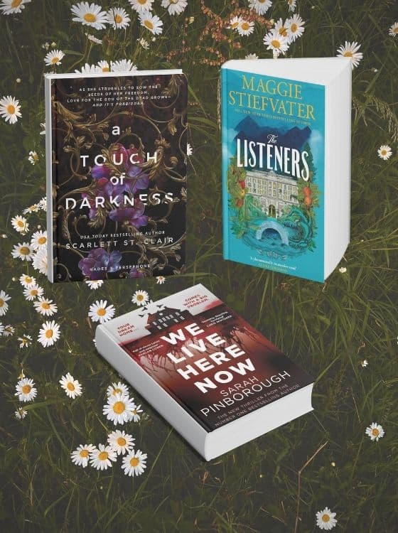 Mini Book Reviews: The Listeners, A Touch of Darkness, We Live Here Now and more