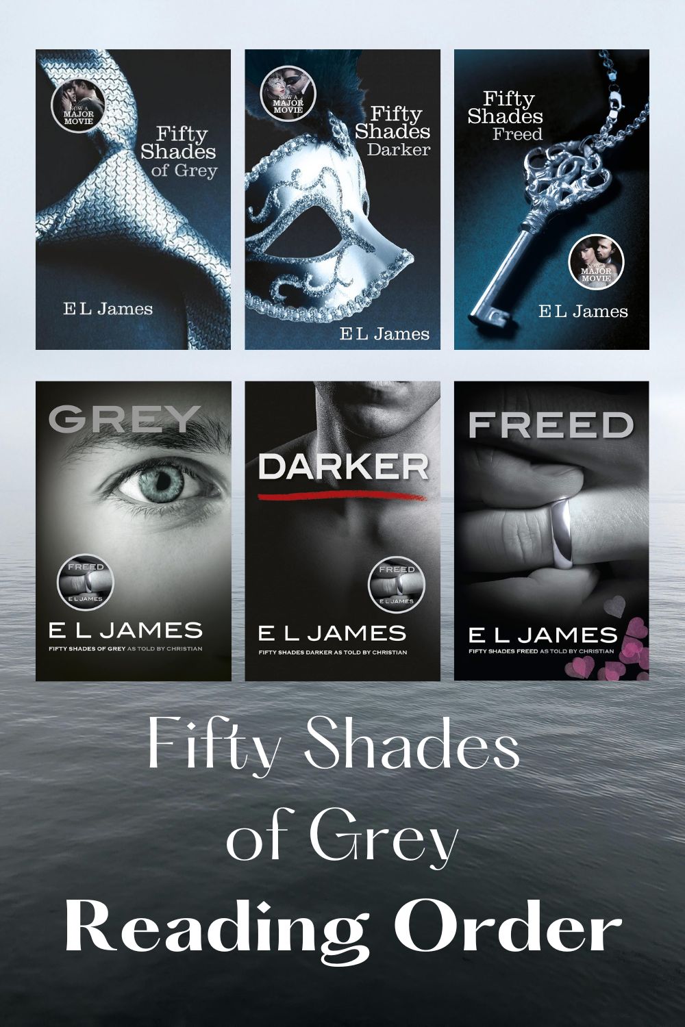 Fifty Shades of Grey reading order and guide
